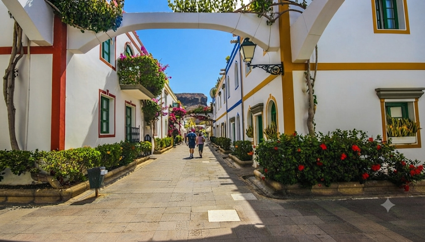 Visita al Puerto de Mogán y su mercado